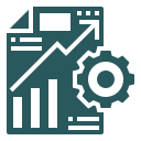 Data Collection and Analytics Icon